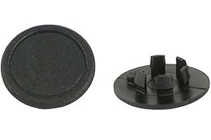 GZM Tappo Coperchio in plastica per Foro Fissaggio Sella parafango Harley Davidson Sportster, Softail, Dyna Touring