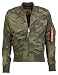 Produktbild Alpha Industries MA-1 TT Jacke Dunkelgrün/Hellgrün XL