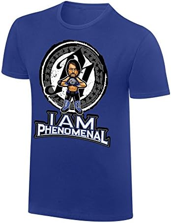 AJ Styles Phenomenal Cartoon x Nerds WWE Authentic MensT-shirt-S
