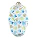 Happy Cherry Newborn Baby Infant Soft Fleece Swaddle Wrap Blanket Sleeping Bag
