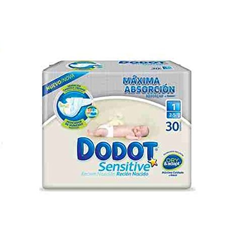 Couches Dodot taille 1 lot de 30 (2 - 5 kg)