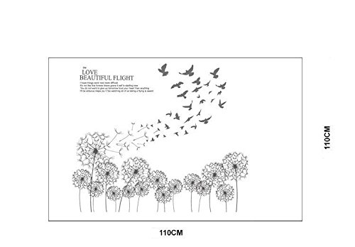 Deco-Designs Wandtattoo „Pustblume“ DDS 336 - 3