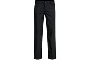 GREIFF Gastro Moda Cuisine Basic Herren Kochhose Schwarz Modell 110 8000
