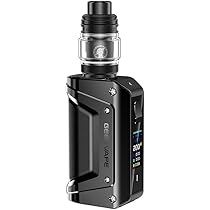 Geekvape Aegis L200 Legend 3 Kit, Leakproof Top Airflow Design, Smart Lock,  Battery Not Included, Eco Mode, 2ml Cartridge Capacity, No Nicotine  (Black): Amazon.co.uk: Electronics & Photo