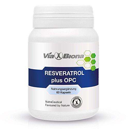 Preisvergleich Produktbild Resveratrol + OPC synergy, hochdosiert, 60 HighResorp-Kapseln