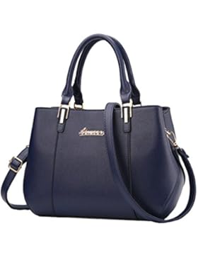 WanYang Damen Handtasche PU Leder Taschen Umhängetaschen Mit Abnehmbarer Schulterriemen Und Gemütlich Griff