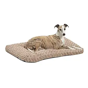 MidWest Quiet Time Pet Bed Deluxe Mocha Ombre Swirl 35