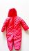 Ralph Lauren Girls Overall Barn Bunting Children's Snow Suit - Size 6 m