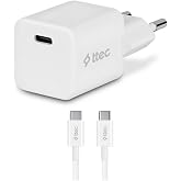 Ttec Smart Charger Pro PD 20W Şarj Aleti (Type-C Şarj Adapt&ouml;r&uuml; + Type-C to Type-C Kablo) Beyaz-2SCP01CB