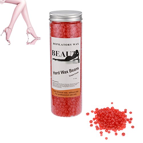 Anmas Home Strawberry No Strip Hair Removal Hard Wax Beans Depilatory for Man and Woman for Men & Women