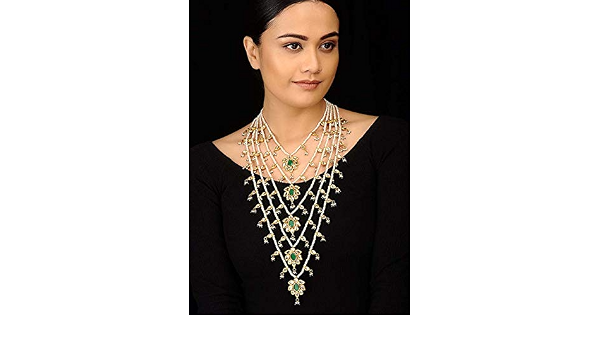 Buy Kundan and Pearls Panchlada Rani 