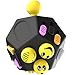 Produktbild Cube 12 Gesichts-KöRper Entlastet Stress Und Angst, Kinder Und Erwachsene Puzzle Spielzeug Neue Gute QualitäT Widerstand Gegen Sturz Cube 12 Gesichts-KöRper Entlastet Stress Und Angst, Kinder Und Erwachsene Puzzle Spielzeug, Neue, Gute QualitäT, Widerstand Gegen Sturz, Modell C (Schwarz)