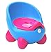 Potty Chair, Baby Potty, Children's Potty by LuvdBaby | Removable, Easy Clean, Inner Potty with Lid | High Back Rest, Comfortable Ergonomic Design | Non-Slip Feet | 2 Funky Designs for Potty Training your boy or girl - for happy toddler potty training!