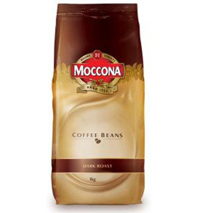Preisvergleich Produktbild Moccona Dark Roast Kaffee Bohnen 1 kg x 6