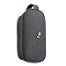 Produktbild BUBM Universale Tasche mit Doppelschicht Tragetasche für Elektronische Kleingeräte Organiser Reisetasche für Zubehör, Mittel, Grau