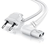 Longitud del cable 3m | color: blanco | Volumen de entrega: Cable de conexión euro CSL (2 polos)