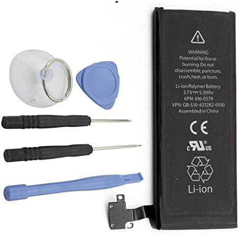 Angels331 Replacement Battery for Apple iPhone 5S Produced in 2017 - Quality Replacement Battery No Cycles - Works with All Original Digital Cameras