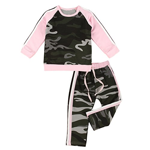 puseky - Chándal - para niña Multicolor Camouflage 1 Años