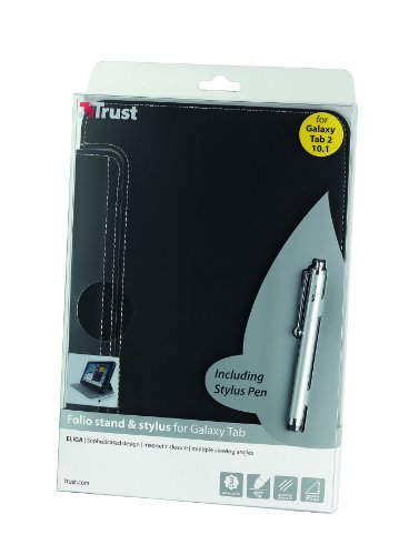 Trust eLiga Folio und Stand mit stylus für Samsung Galaxy Tab 2 10.1 schwarz - 3