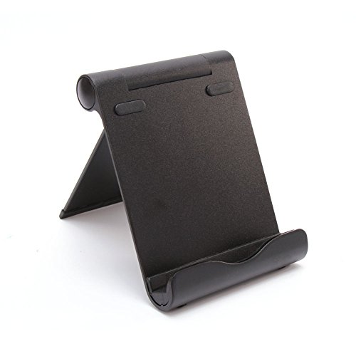 iPad Ständer, HANDSOME Multi-Angle Mini Portable haltbare Aluminium Tablet Ständer Halter für Apple iPad Air/Mini, iPhone 6s/6/5/4, Samsung Galaxy Tab, Samsung Galaxy S6 S5 S4, Anmerkung 5/4/3/2, E-Readers und Smartphones