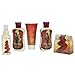 French Vanilla Spa Bath Gift Set in Natural Wood Curio