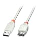 Produktbild LINDY USB 2.0 Verlängerung AM/AF, grau, 5m Typ AM/AF,High/Full/Low Speed
