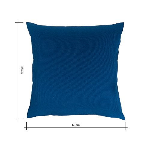 „Das Kissen Deiner Träume“ Relaxkissen für Bett, Couch-und Sofa mit softweicher Füllung und Bezug in 5 Farben zur Auswahl. Kopfkissen, Sofakissen, Dekokissen Größe 60×60 cm - 3