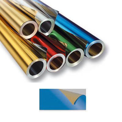 Preisvergleich Produktbild Metallfolie Gold / Blau