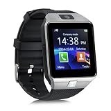 YUNTAB S Bluetooth Smart Watch pantalla LCD 1.56' (240x240), Bluetooth 3.0 ,SIM tarjeta, CON CÁMARA smartphone Android Samsung S2/S3/S4/Note 2/Note 3 HTC Nokia IOS Apple iphone 4/4S/5/5C/5S/6 (negro)