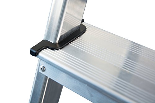 Krause 120335 Stufen-Doppelleiter Alu, 2×4 Stufen - 7