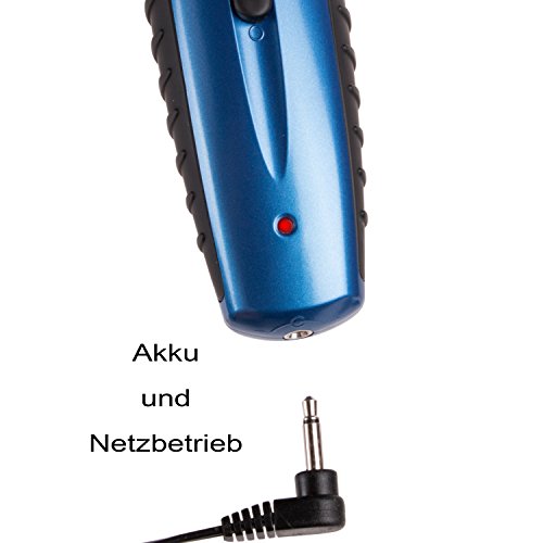 Haarschneider mit Akku und Netzbetrieb, Längeneinstellung 4 | 7 | 10 | 13 | 16 | 18 | 21 | 24 | 27 | 30mm, Ausdünnfunktion, Edelstahl Präzisions-Scherkopf, Haarschneideset, Akku-Haarschneidemaschine - 3