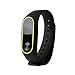 Produktbild Xiaomi Band 2 Armband,Huihong 6 Farben Mode Ersatz Silikagel Wristband Band Fitness Gurt (Schwarz)