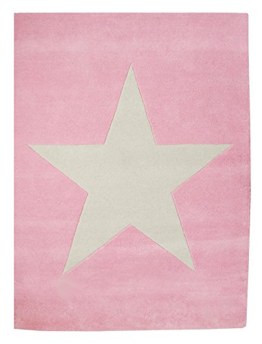 Lorena Canals Wool Rug Star (Pink)