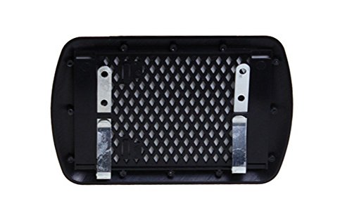 XinGe Auto Make-up Vanity Spiegel Auto Kosmetikspiegel Sonnenschutz Spiegel schwarz Auto Zubehör 11cm / 4.3“x7cm / 2.7“ 1 Stück Schwarz - 8