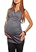 New Maternity V Neck Top Size 8 10 12 14 16 18 5104 Variety of Colours (16, Graphite)