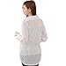 Bearsland Women's Breastfeeding Nursing Top White UK Size 10-12