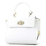 verstärkter Boden mit 4 Metallfüßchen zum Schutz der Tasche beim Abstellen | stabiler Trage-/Aufhängegriff | nicht verstellbarer Schultergurt ca. 99 cm lang