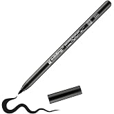 edding 4200 fır&ccedil;a u&ccedil;lu porselen kalemi - siyah - 1 kalem - fır&ccedil;a ucu 1-4 mm