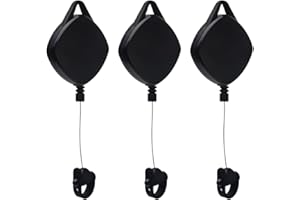 POHOVE VR Câble Management 3/6 Paquets Rétractable Plafond Poulie Système Compatible avec Oculu-S Rift S/PS VR/Viv E pour Oculu-S Quest 2 VR Accessoires avec 360° Rotations Noise-Free
