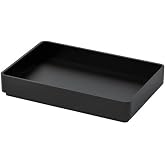 IKEA Banyo D&uuml;zenleyici Aksesuar Siyah Renk Banyo Tepsisi 10x15 Cm 90473486a