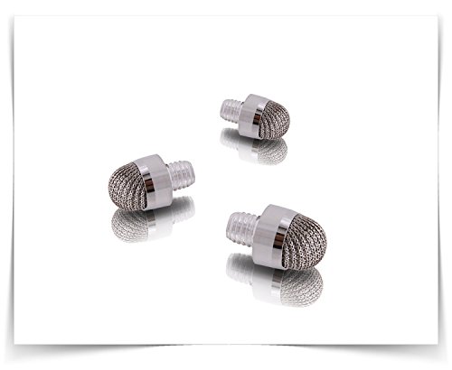 The Friendly Swede 3 Stück Hybrid Stylus Touchscreen Eingabestift mit austauschbarer Mikrofaserspitze (hellblau, lila, pink) - 4