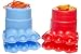 Produktbild Dekospass/CARPETA 2 Laufdosen in Dinosaurier-Form | aus stabilem Kunststoff mit Seil | perfekt für Spiele zum Kindergeburtstag oder Mottoparty | Kinder lieben Diese Dosen zur Dinosaurier-Party!