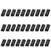 Produktbild AsapGot 30 Stück Kabelclips Kabelschellen Schwarz, Schreibtisch Kabelhalter Selbstklebend & Kabel Verstecker, Kabelführung Ladekabel Management System für TV PC Laptop Zuhause Büro