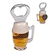 Metal Bottle Opener - Plastic Beer Glass with Magnet - Mens Mans Gents His Him - Best Top Selling Fun Novelty Love Valentines Gift Idea