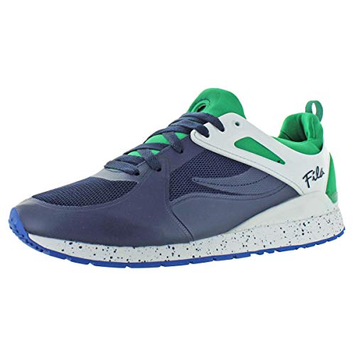 Fila Mens Overpass 2.0 Fusion Lifestyle Fashion Sneakers Navy US 13 Medium (D)