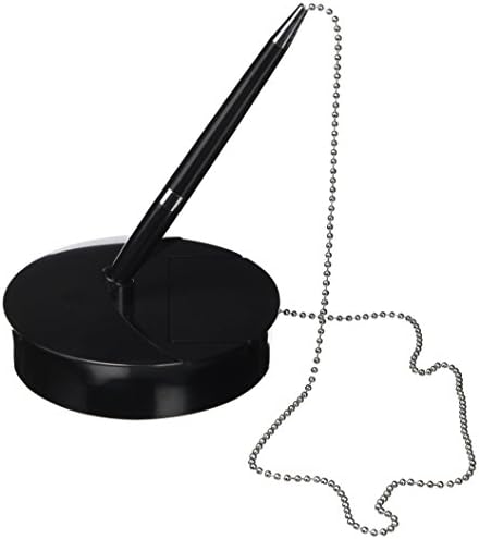 Makro Paper 785252 - Pen with Stand and Chain, Black