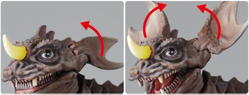 Godzilla Revoltech SciFi Super Poseable Action Figure #004 Baragon