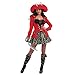 Produktbild Fun Shack Damen Costume Kostüm, Pirate Red, L