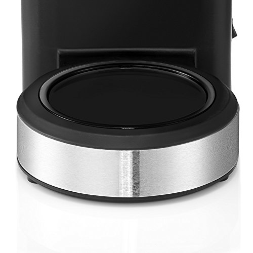 WMF STELIO Aroma Digital Kaffeemaschine Glas (10 Tassen, 24h Timer, Warmhalteplatte) Cromargan - 5