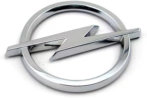 MMHGFIR Car emblem logo badge, for Opel Insignia 2009-2017 letters sign grille, ABS plastic hood emblems, decorative adhesive tuning ABS replacement emblem,C